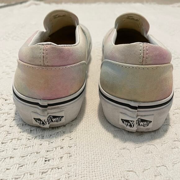 Vans 7 juniors casual slip on sneaker rainbow ombre multi color 2590 - Picture 5 of 12